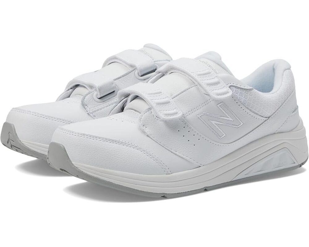 New Balanc 928v3 Walking Sneakers Womens 9.5 Mens 8 White Leather NIB